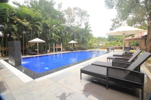 Swimming pool, Regenta Jungle Resort Kabini Springs in N. Begur Swimming pool, Regenta Jungle Resort Kabini Springs in N. Begur