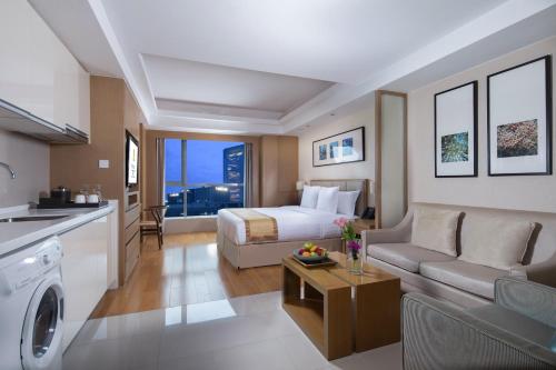 Pan Pacific Serviced Suites Ningbo in Jiangdong Negyed Pan Pacific Serviced Suites Ningbo in Jiangdong Negyed