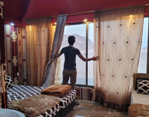Guestroom, Shakria Bedouin Life Camp in Wadi Rum Guestroom, Shakria Bedouin Life Camp in Wadi Rum