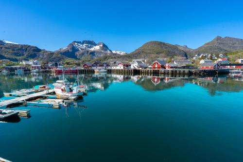 Kilátás, Klingenberg Rorbuer in Sorvagen Kilátás, Klingenberg Rorbuer in Sorvagen