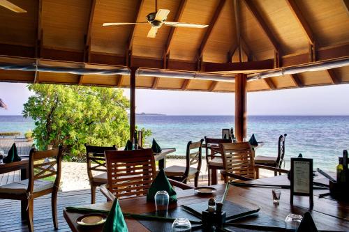 Restaurant, Gangehi Island Resort in Alifu Alifu Atoll Restaurant, Gangehi Island Resort in Alifu Alifu Atoll