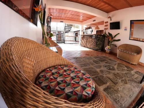 Lobby, Hotel Villa Del Socorro in Socorro Lobby, Hotel Villa Del Socorro in Socorro