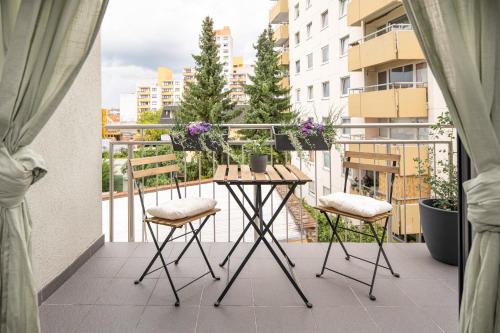 Erkély/terasz, Nibelungen Apartments in Worms városközpont Erkély/terasz, Nibelungen Apartments in Worms városközpont