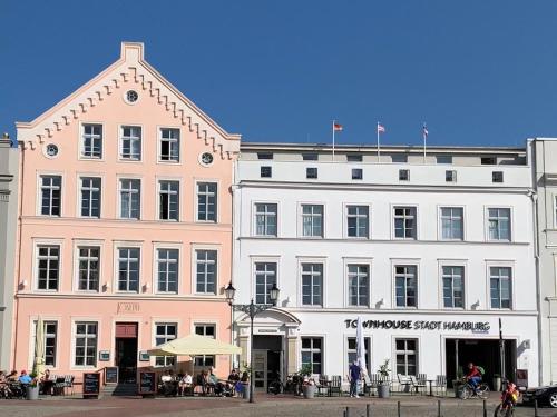 外部景觀, Townhouse Stadt Hamburg Wismar in 維斯馬市中心 外部景觀, Townhouse Stadt Hamburg Wismar in 維斯馬市中心