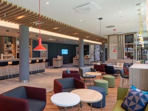 בר/טרקלין, Holiday Inn Express Dusseldorf- Hauptbahnhof in דיסלדורף בר/טרקלין, Holiday Inn Express Dusseldorf- Hauptbahnhof in דיסלדורף