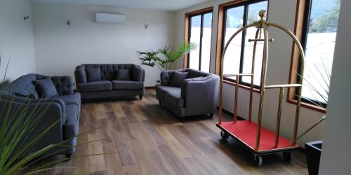 Előcsarnok, Gran Hotel Aysen in Puerto Aisen Előcsarnok, Gran Hotel Aysen in Puerto Aisen