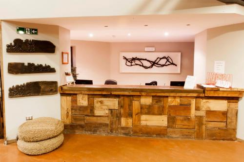 Hall, Hotel Alto Nevados in Termas de Chillan Hall, Hotel Alto Nevados in Termas de Chillan