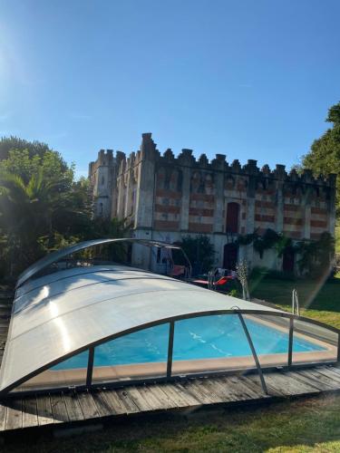 Swimming pool, La Tuilerie 1860 in Biaudos Swimming pool, La Tuilerie 1860 in Biaudos