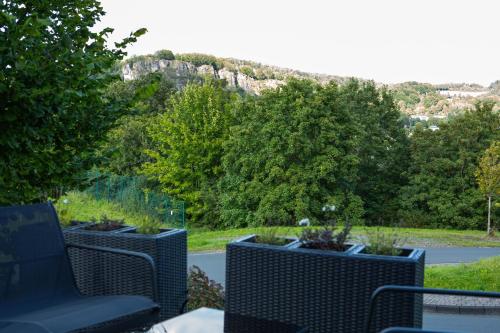 Kilátás, The Rocks - Ferienwohnung mit Felsenpanorama in Gerolstein városközpont Kilátás, The Rocks - Ferienwohnung mit Felsenpanorama in Gerolstein városközpont