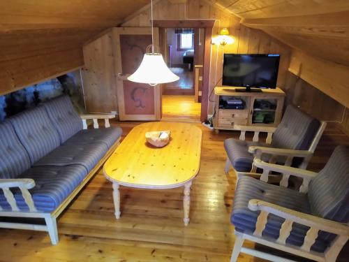 sala de TV, Hogstul Hytter - Gamlestua in Tuddal sala de TV, Hogstul Hytter - Gamlestua in Tuddal