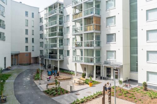 Exterior view, Brand new stylish studio - Free Parking! in Ruoholahti Exterior view, Brand new stylish studio - Free Parking! in Ruoholahti