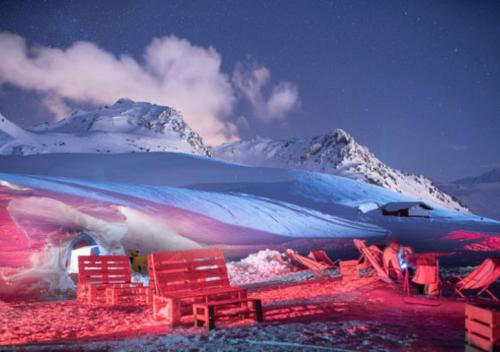 Балкон, Village Igloo Les Arcs in Куршевель Балкон, Village Igloo Les Arcs in Куршевель