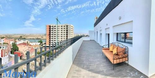 balcon/terrasse, Appart AYAMOUS MARINA in Kénitra balcon/terrasse, Appart AYAMOUS MARINA in Kénitra