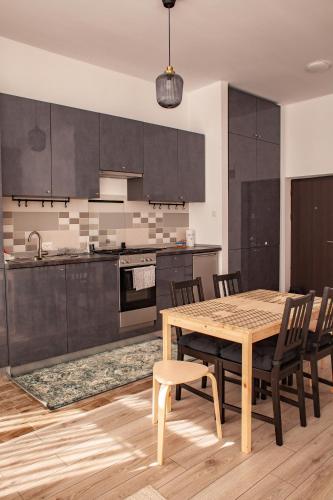 bucătărie, Sunny Studio Apartment in Iași bucătărie, Sunny Studio Apartment in Iași