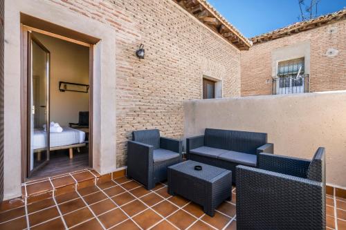 Balcony/terrace, Azacanes Hostal Boutique in Toledo Balcony/terrace, Azacanes Hostal Boutique in Toledo