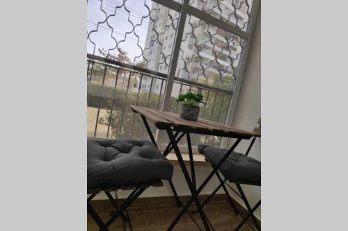 Balkon/terasa, Centrally-located Quiet Cozy Loft apartment in Beer Sheva Balkon/terasa, Centrally-located Quiet Cozy Loft apartment in Beer Sheva