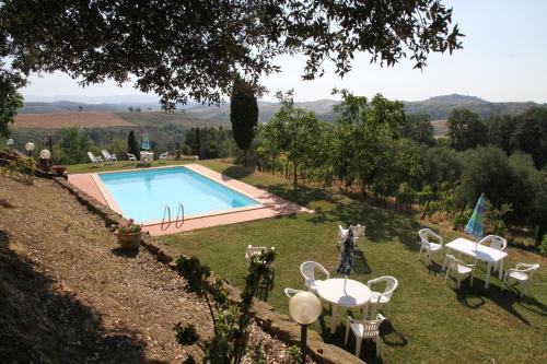 Kilátás, Agriturismo Colle Verde in Peccioli Kilátás, Agriturismo Colle Verde in Peccioli