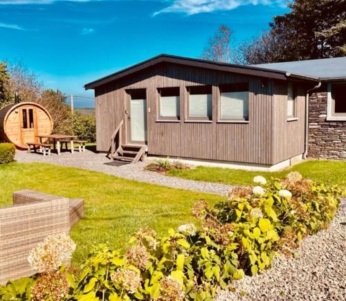 مدخل, Chalet des Campanules avec Sauna in Belhez مدخل, Chalet des Campanules avec Sauna in Belhez