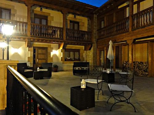 balkon/terras, Posada Valle del Oso in Pesaguero balkon/terras, Posada Valle del Oso in Pesaguero
