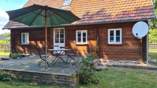 Balcony/terrace, Ferienhaus am Muhlteich in Rietschen Balcony/terrace, Ferienhaus am Muhlteich in Rietschen