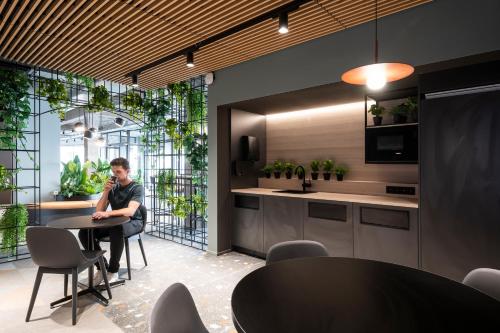 keuken, Citybox Antwerp City Center in Antwerpen keuken, Citybox Antwerp City Center in Antwerpen