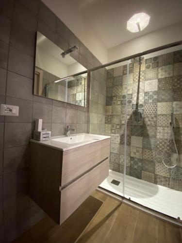 Bathroom, B&B Il Giardino Nascosto in Roseto Valfortore Bathroom, B&B Il Giardino Nascosto in Roseto Valfortore