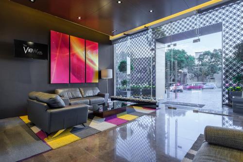 Lobby, The View Hotel by Covalia in San Luis Potosí Lobby, The View Hotel by Covalia in San Luis Potosí