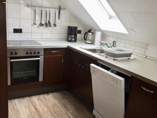 Kitchen, Ferienwohnung Wiesinger in Windelsbach Kitchen, Ferienwohnung Wiesinger in Windelsbach