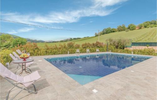 Swimming pool, Casa Clementina in Montedinove Swimming pool, Casa Clementina in Montedinove