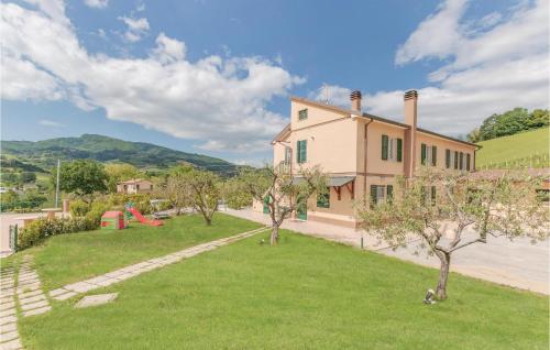 Exterior view, Casa Clementina in Montedinove Exterior view, Casa Clementina in Montedinove