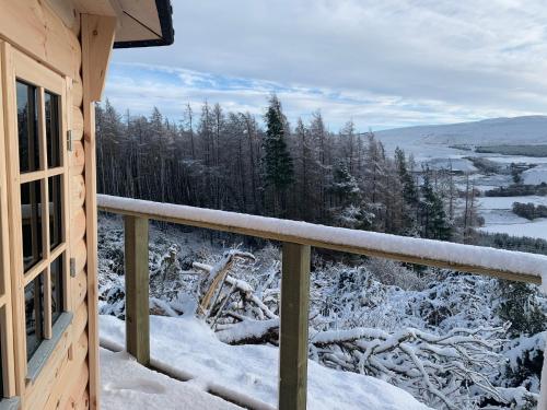 Balkon/teras, Daviot Luxury Pods in North Kessock Balkon/teras, Daviot Luxury Pods in North Kessock
