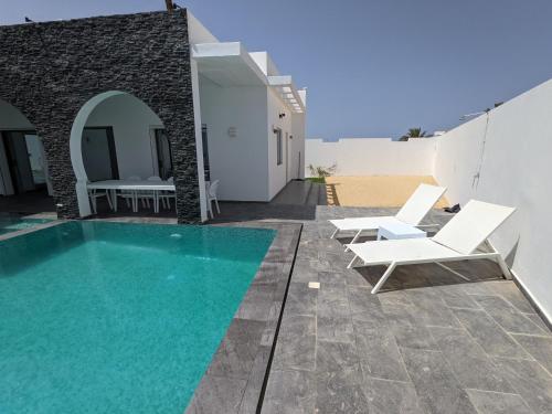 Piscina, Villa diamant - Ethic Village Djerba in Djerba Piscina, Villa diamant - Ethic Village Djerba in Djerba
