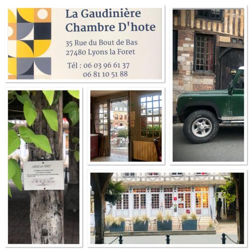 Exterior view, LA GAUDINIERE in Lyons-la-Foret Exterior view, LA GAUDINIERE in Lyons-la-Foret