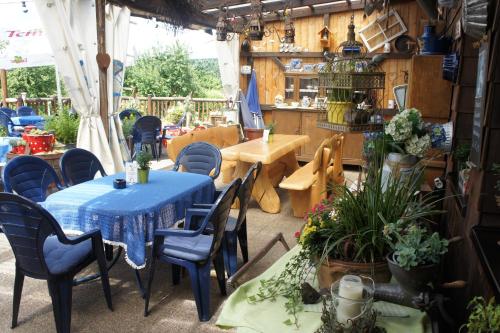 شرفة/ تراس, Landhotel Engel in Limbach شرفة/ تراس, Landhotel Engel in Limbach