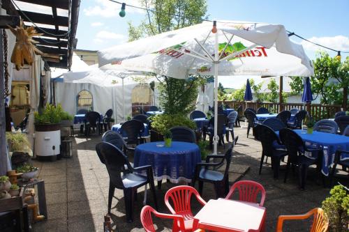 شرفة/ تراس, Landhotel Engel in Limbach شرفة/ تراس, Landhotel Engel in Limbach