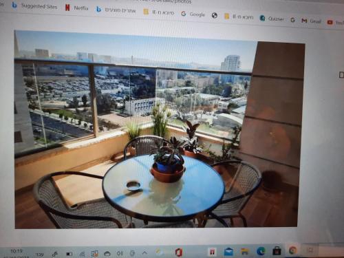 Balcony/terrace, The Shining Star -A beautiful 3 bedroom apartment in Beer Sheva Balcony/terrace, The Shining Star -A beautiful 3 bedroom apartment in Beer Sheva