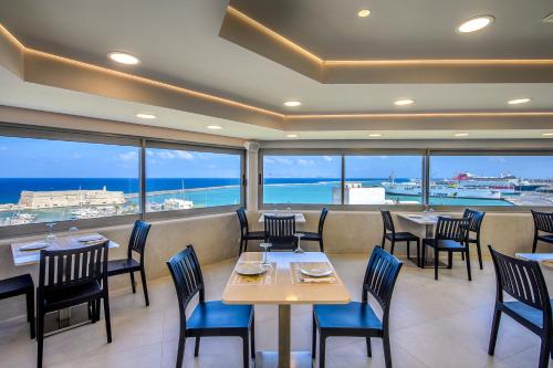 Restaurant, Marin Hotel in Crete Island Restaurant, Marin Hotel in Crete Island