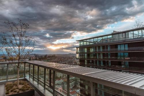Amazing view over Vienna and infinity pool