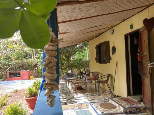 Balcony/terrace, Arijana - just heavenly - Nr. 1 Garden Villa in Gunjur Balcony/terrace, Arijana - just heavenly - Nr. 1 Garden Villa in Gunjur
