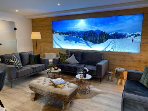 Lobby, ALM SEASONS Premium Chalet & Studios in Vorderglemm Lobby, ALM SEASONS Premium Chalet & Studios in Vorderglemm