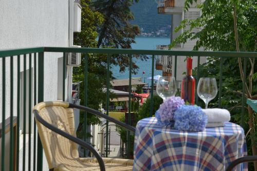 Balcony/terrace, Solar Apartments in Topla Balcony/terrace, Solar Apartments in Topla