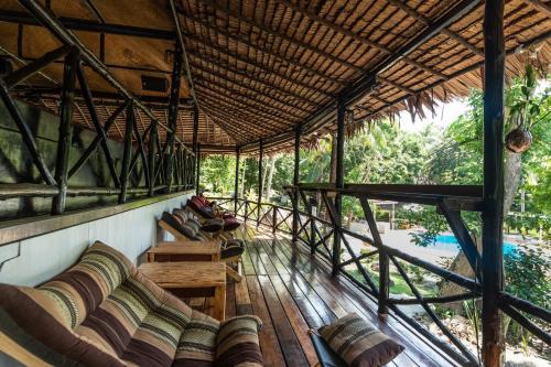 Erkély/terasz, Shiralea Backpackers Resort near Haad Salad strand Erkély/terasz, Shiralea Backpackers Resort near Haad Salad strand