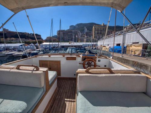 Erkély/terasz, Monte-Carlo for boat lovers in La Condamine Erkély/terasz, Monte-Carlo for boat lovers in La Condamine