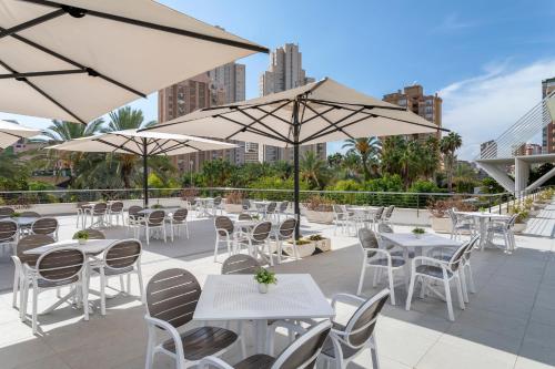 Erkély/terasz, Melia Benidorm in Benidorm - Costa Blanca Erkély/terasz, Melia Benidorm in Benidorm - Costa Blanca