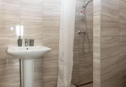 Bathroom, Takacs Pince apartman in Hajós Bathroom, Takacs Pince apartman in Hajós
