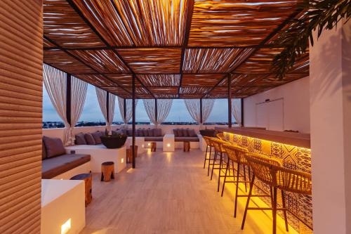 balkon/terras, Balkon Boutique Hotel in Playa Del Carmen balkon/terras, Balkon Boutique Hotel in Playa Del Carmen