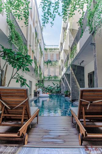 Swimming pool, Bong Villa Hotel & Apartment in Kon Tum Swimming pool, Bong Villa Hotel & Apartment in Kon Tum