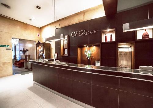 Lobby, Hotel Carlos V in Tucuman Lobby, Hotel Carlos V in Tucuman