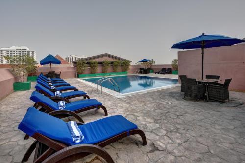 Swimming pool, Orchid Hotel Al Barsha (Formerly Golden Tulip Hotel Al Barsha) in Al Barsha Swimming pool, Orchid Hotel Al Barsha (Formerly Golden Tulip Hotel Al Barsha) in Al Barsha