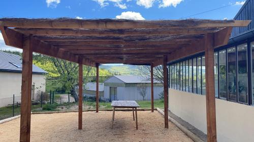 Balcony/terrace, Maison renovee en plein cœur des Cevennes in Le Pont-de-Montvert Balcony/terrace, Maison renovee en plein cœur des Cevennes in Le Pont-de-Montvert